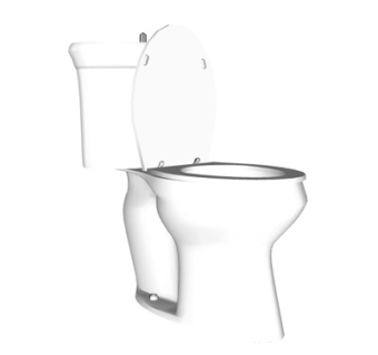 现代智能马桶su模型