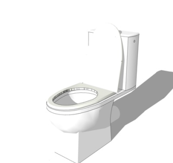 现代智能马桶su模型