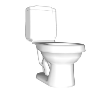 现代智能马桶su模型