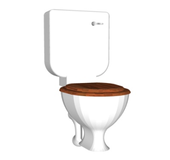 现代智能马桶su模型