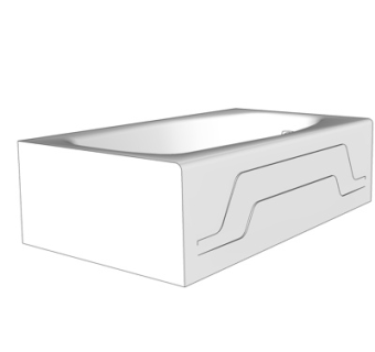 现代蹲便器su模型