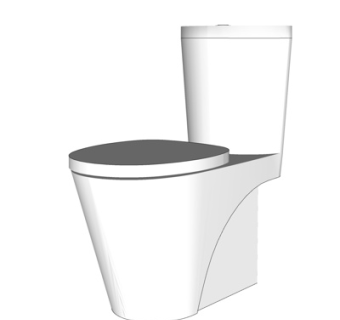 现代智能马桶su模型