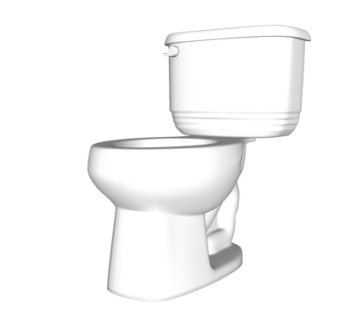 现代智能马桶su模型