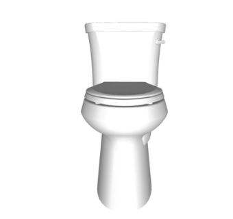 现代智能马桶su模型