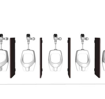 现代尿便器su模型