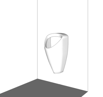 现代尿便器su模型