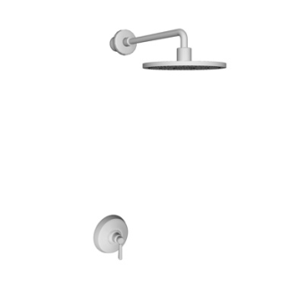 现代淋浴花洒su模型