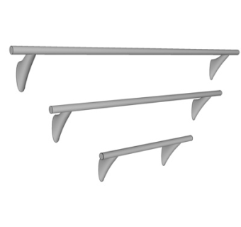 现代卫浴架su模型