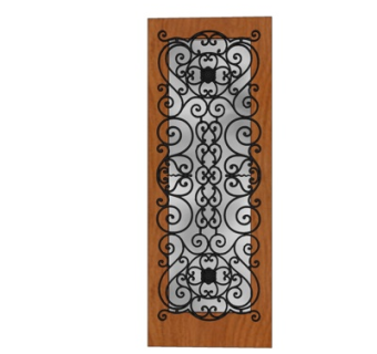 欧式窗花su模型