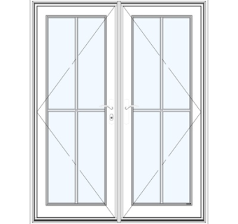 简欧大门su模型