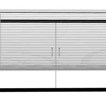 现代窗户su模型