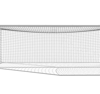 现代足球门su模型