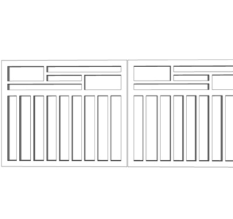 新中式窗花su模型