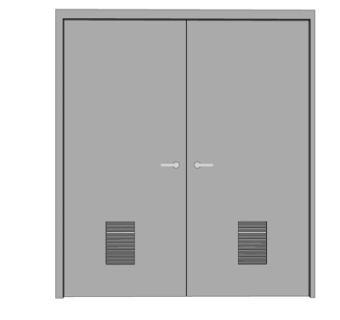 现代安全门su模型