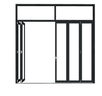 现代折叠门su模型