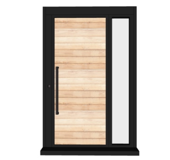 现代子母门su模型