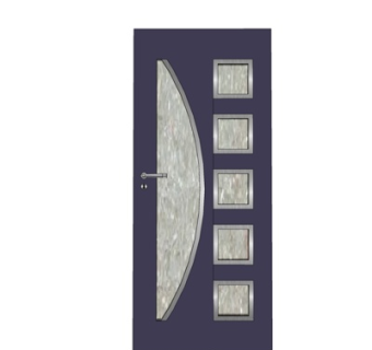 现代卫生间门su模型