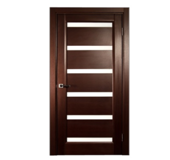 现代实木平开门su模型