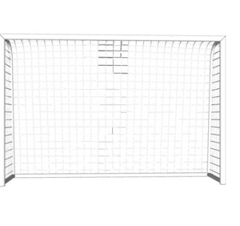 现代足球门su模型