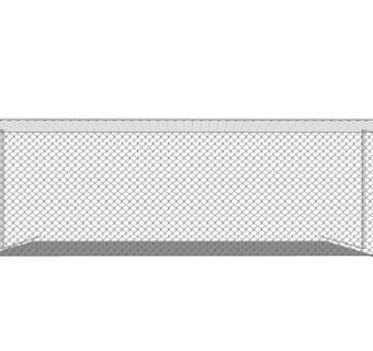 现代足球门su模型