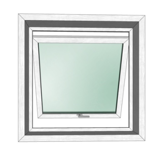 现代玻璃推拉窗su模型