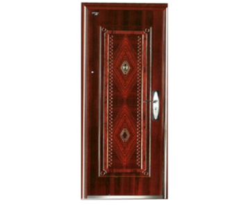 美式实木单开门su模型