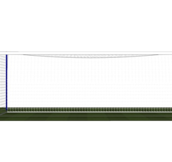 现代足球门su模型