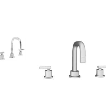 现代水龙头su模型