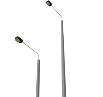 现代路灯su模型