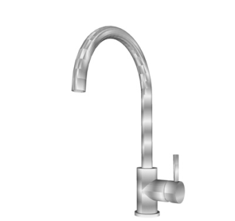 现代水龙头su模型