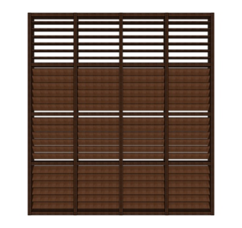 现代百叶窗帘su模型