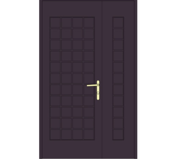 简欧大门su模型