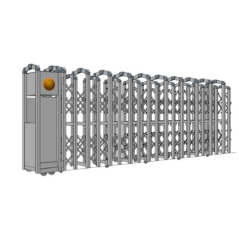 现代自动伸缩门su模型