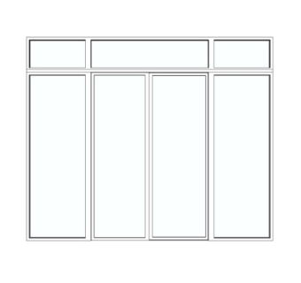 现代实木双开门su模型