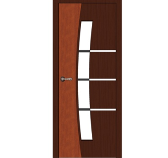 现代实木单开门su模型