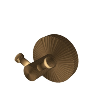 现代金属门栓su模型