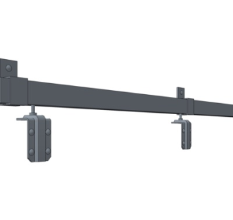 现代谷仓门导轨su模型
