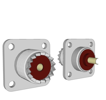 现代锁芯咬合构件su模型