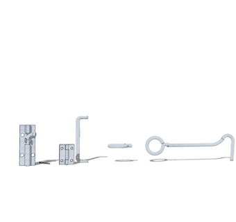 现代金属门栓su模型