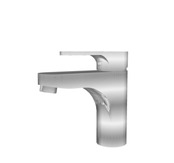 现代不锈钢水龙头su模型