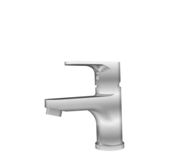 现代不锈钢水龙头su模型