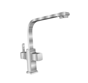 现代不锈钢水龙头su模型