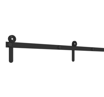 现代谷仓门导轨su模型