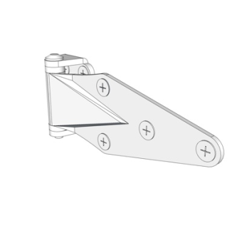 现代金属铰链su模型