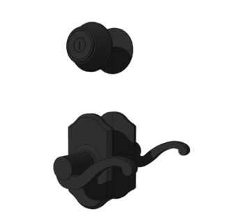 现代金属门把手su模型