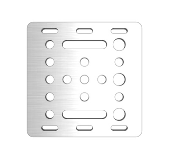 现代金属固定件su模型