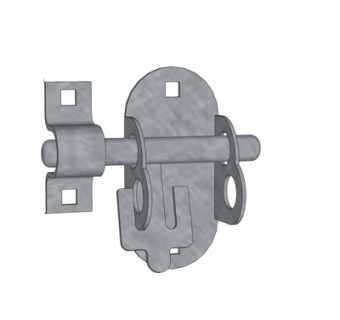 现代金属门把手su模型