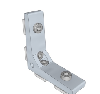 现代金属固定件su模型