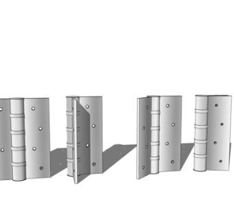 现代金属铰链su模型