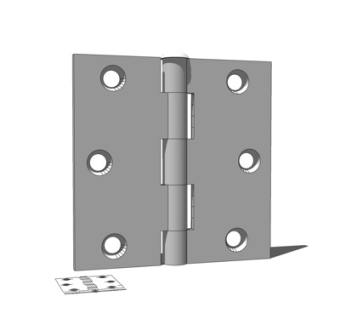 现代金属铰链su模型